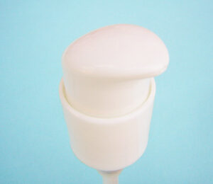 White plastic SNXC0210 cosmetic pump from ScopeNext in the United Kingdom shipped internationally.
