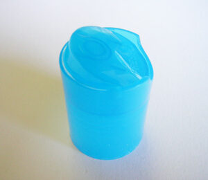 AN example of a ScopeNext SNXFT 74Disc cap in translucent plastic in the open position