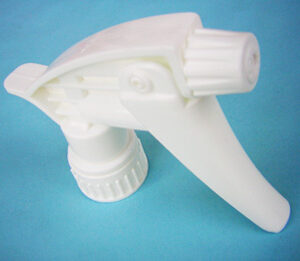 Example of a SNXT 023 Industrial Trigger Sprayer product in white plastic from ScopeNext.